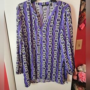 Iman Size Medium Long Sleeved Top